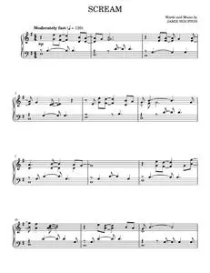 Scream - High School Musical 3 (Piano Solo)