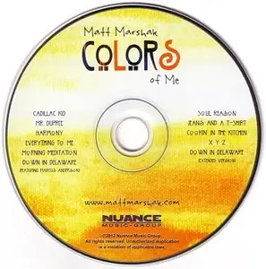 Matt Marshak - Colors Of Me (2012)