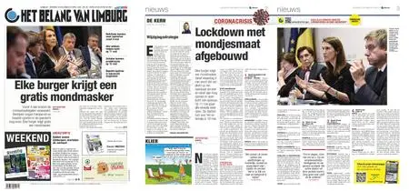 Het Belang van Limburg – 25. april 2020