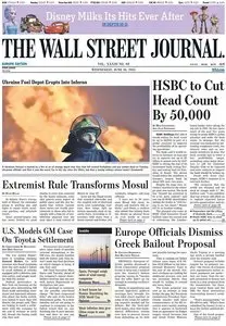 The Wall Street Journal Europe - Wednesday, 10 June 2015