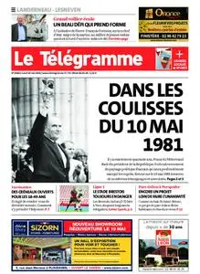 Le Télégramme Landerneau - Lesneven – 10 mai 2021