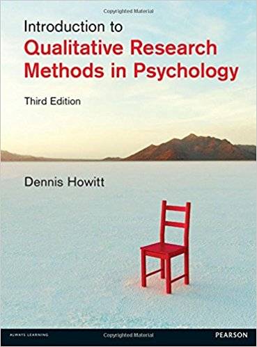 Introduction to Qualitative Research Methods in Psychology ...
