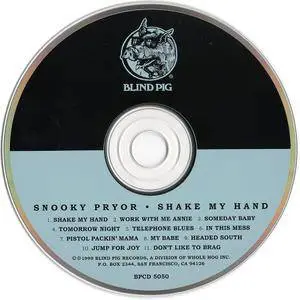 Snooky Pryor - Shake My Hand (1999) [Re-Up]