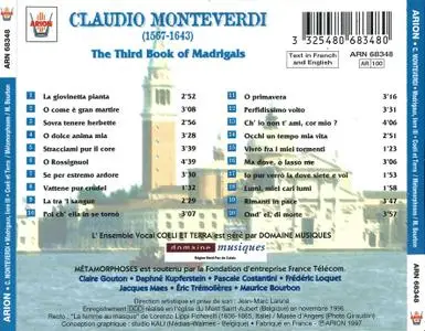 Coeli et Terra, Métamorphoses, Maurice Bourbon - Monteverdi: Terzo Libro dei Madrigali (1997)