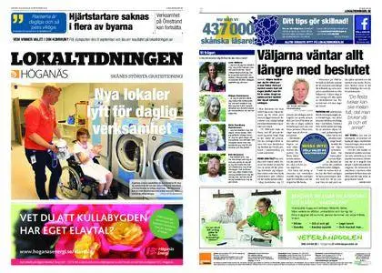 Lokaltidningen Höganäs – 08 september 2018