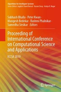 Proceeding of International Conference on Computational Science and Applications: ICCSA 2019 (Repost)