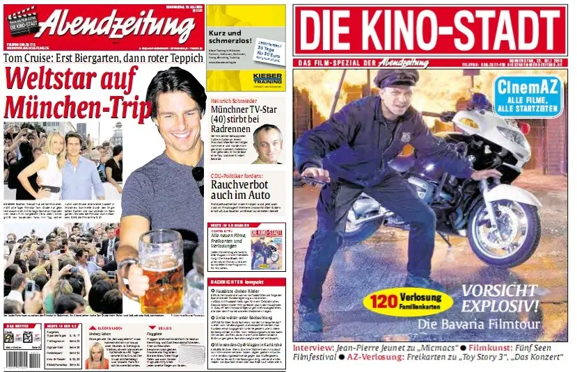 Abendzeitung München vom 22. Juli 2010