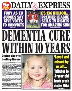 Daily Express - 11 Wednesday February 2015