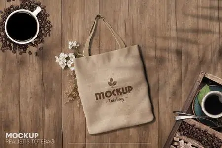 Totebag Mockup W5VNFC4