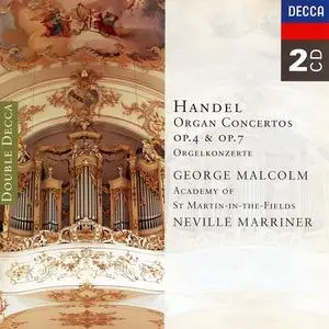 Neville Marriner, Academy of St Martin in the Fields - George Frideric Handel: Organ Concertos Op.4 & Op.7 (1996)