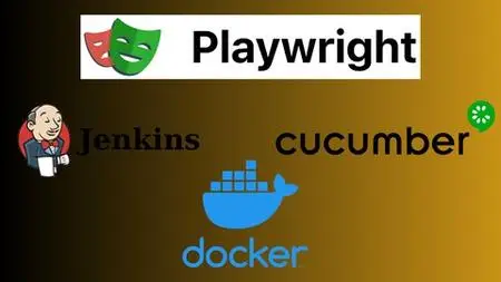 Master Playwright V13.8 + Docker, Cucumber, Jenkins - Oct'23