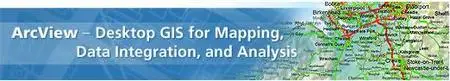 ArcView & Supporting Map Data 4 CD iSO 