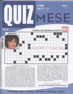 Quiz Mese - Ottobre 2019