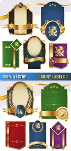 Stock Vector - Luxury Labels 2