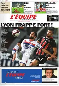 L'EQUIPE (7 Août 2011)