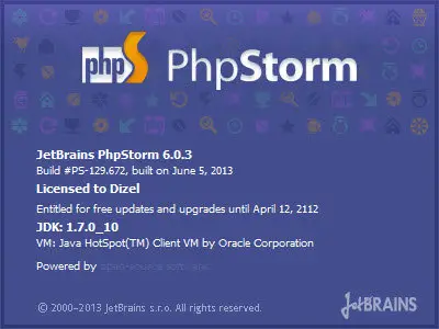 JetBrains PhpStorm 6.0.3 Build 129.672