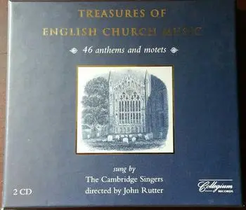 The Cambridge Singers - Treasures Of English Church Music (2CD) (1995) {Collegium}