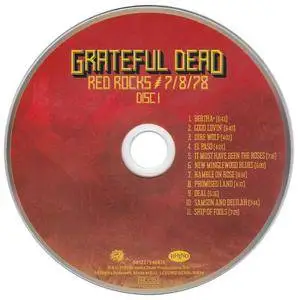 Grateful Dead - Red Rocks 7-8-78 (2016) {3CD, HDCD, Rhino 081227946876}