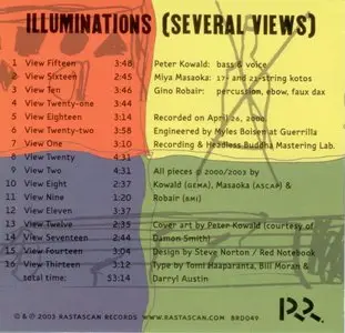 Peter Kowald - Miya Masaoka - Gino Robair - Illuminations (Several Views) (2003)