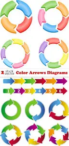 Vectors - Color Arrows Diagrams