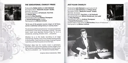 Charley Pride - Four Charley Pride Albums (1968-1970) {2CD Set BGO Records BGOCD1181 rel 2015}