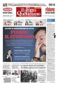 Il Fatto Quotidiano - 27 gennaio 2020