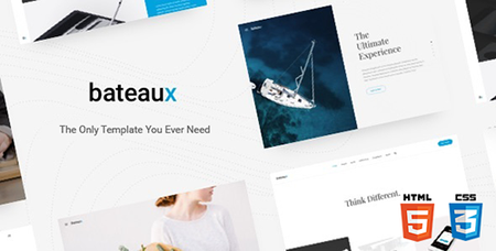 ThemeForest - Bateaux - Creative Multi-Purpose HTML Theme (Update: 24 October 16) - 17500993