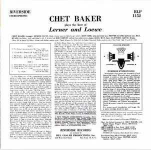 Chet Baker - Plays The Best Of Lerner & Loewe (1959) {OJC Remasters Complete Series rel 2013, item 27of33}