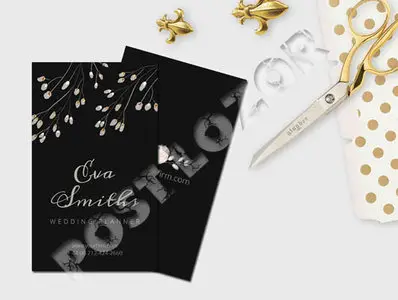 Black Business Card