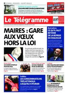 Le Télégramme Dinan - Dinard - Saint-Malo – 08 janvier 2020
