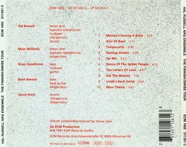 Hal Russell NRG Ensemble - The Finnish / Swiss Tour (1991) {ECM 1455}