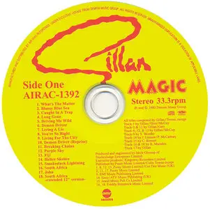Ian Gillan - Magic (1982) [2007, Air Mail Archive, AIRAC-1392] 