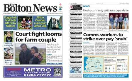 The Bolton News – August 24, 2022
