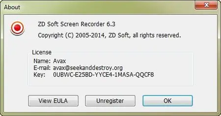 ZD Soft Screen Recorder 6.3