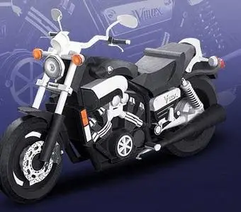 Yamaha Papercraft - Bikes