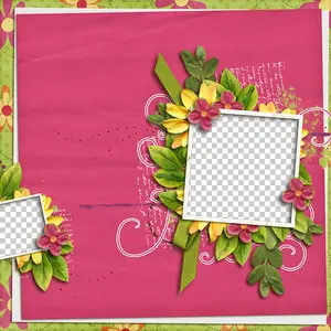 Quick Pages, Frames & Elements: Garden Party