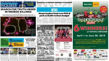 Philippine Daily Inquirer – April 01, 2019