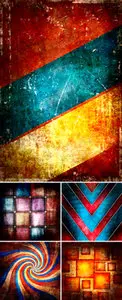 Stock Photo - Grunge Color Backgrounds 4