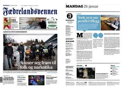 Fædrelandsvennen – 29. januar 2018