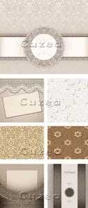 Vector - Vintage invitation van backgrounds