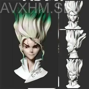 Dr.Stone Senku bust