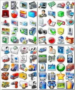Collection of icons - IconShock