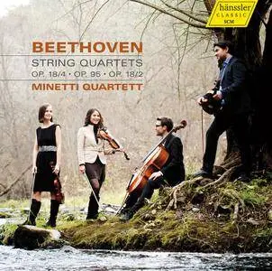 Minetti Quartett - Ludwig van Beethoven: String Quartets Op.18/4, Op.95, Op.18/2 (2014)