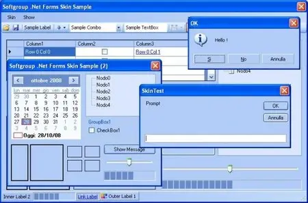 Softgroup Components .NET Forms Skin v3.0.41115