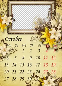 Scrap Calendar 2014