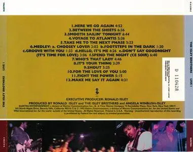 The Isley Brothers - Live! (1993) {Elektra}