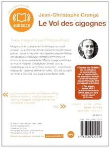 Jean-Christophe Grangé, "Le Vol des cigognes"