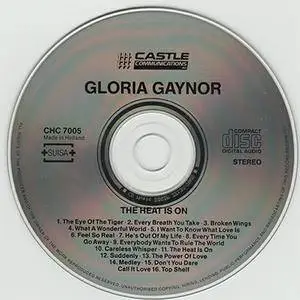 Gloria Gaynor - The Heat Is On (1986, reissue 1992, Castle Communications # CHC 7005)