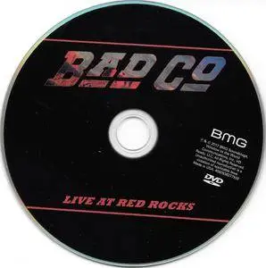 Bad Company - Live At Red Rocks (2017) {CD + DVD9 NTSC Special Edition BMG Soundstage 538277920}