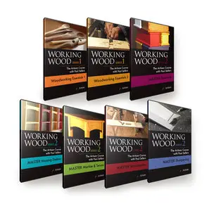 Working Wood 1 & 2: The Artisan Course with Paul Sellers [7-DVD SET]